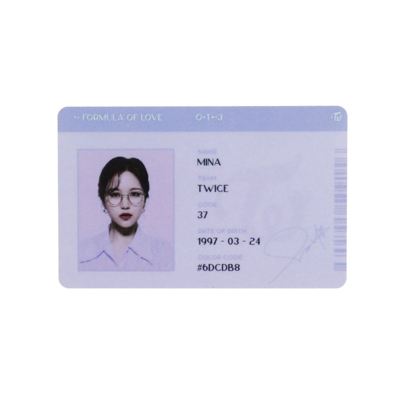 Twice Id Card